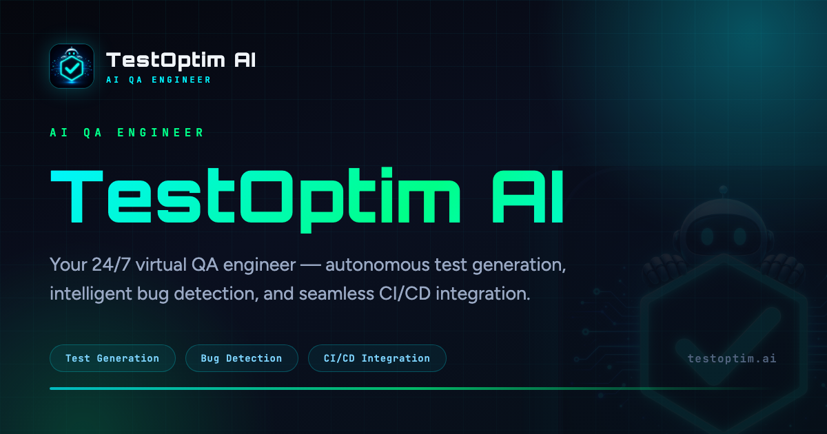 TestOptim AI preview